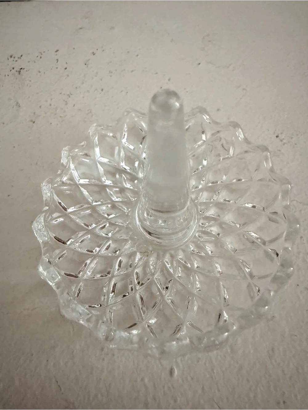 Source Unknown vintage clear